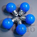 Комплект ламп Белт Лайт (синий) E 27 IP65 1.5W 5шт